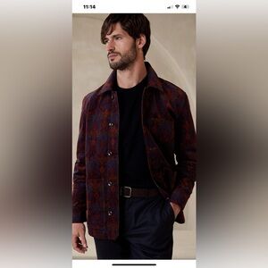 Banana Republic Men’s Rodrigo Chore Coat Corduroy